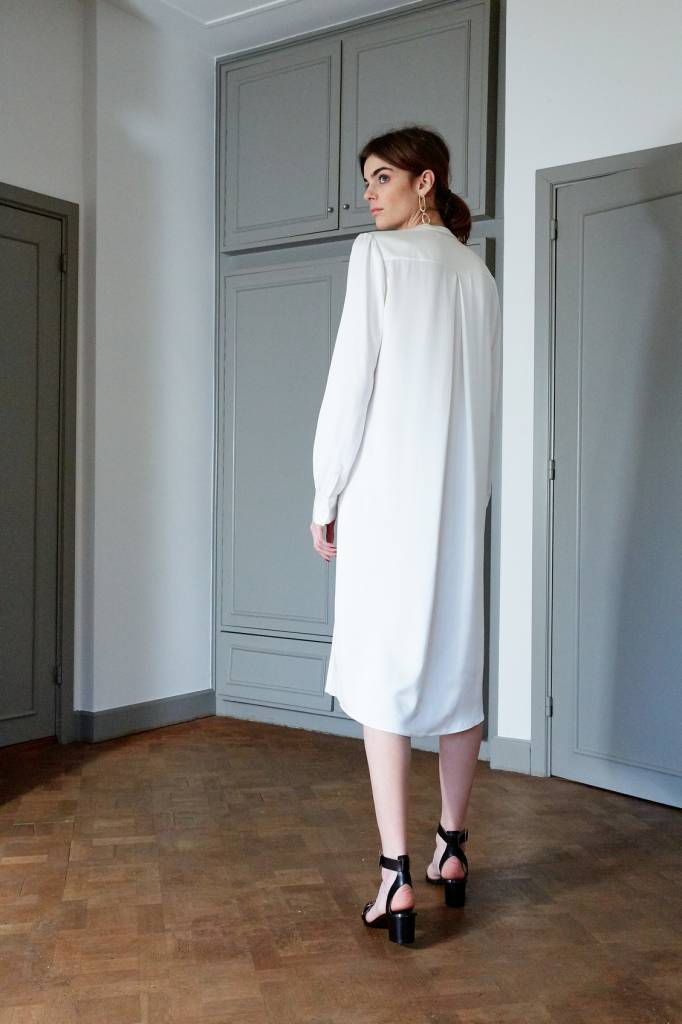 La Collection Agathe dress off-white