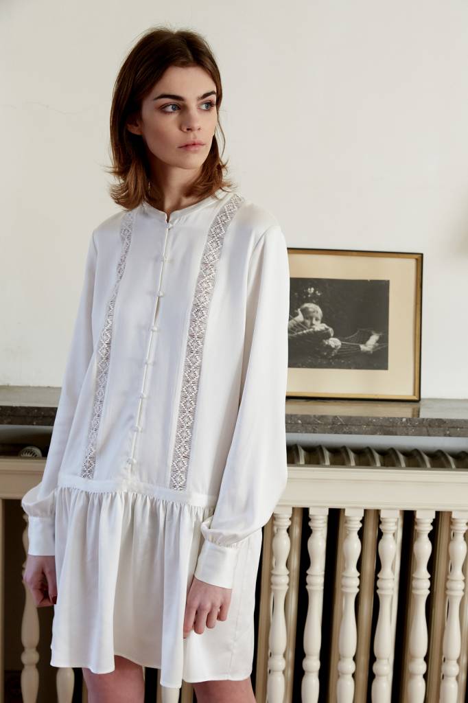 La Collection Eleonor dress off-white