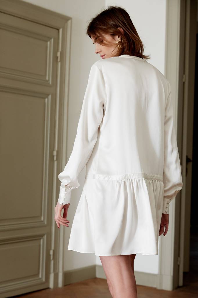 La Collection Eleonor dress off-white
