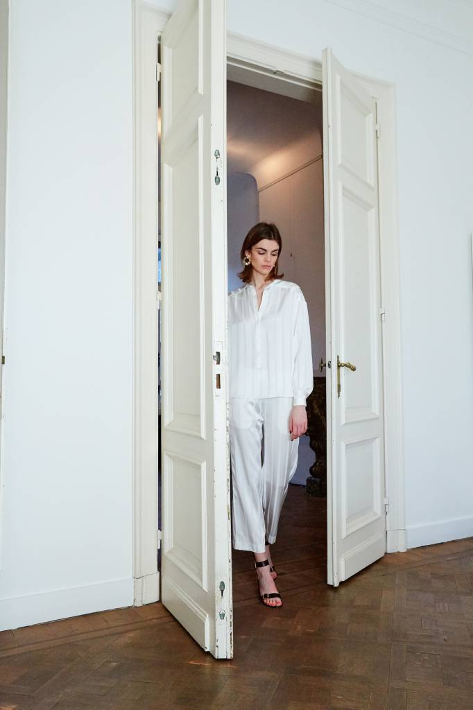 La Collection Odette blouse off-white