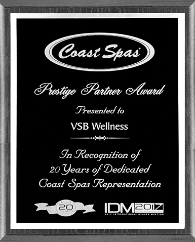 20 jaar partners met Coast Spas
