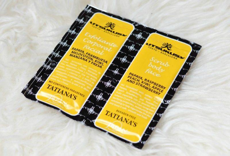 Utsukusy Tatiana’s exfoliante – body & face