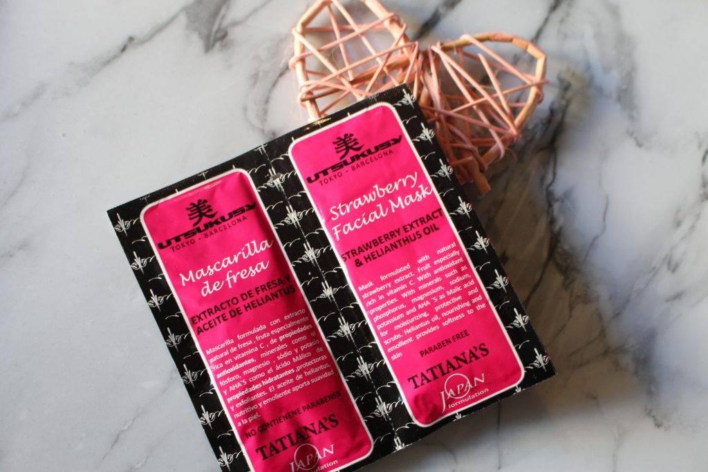 Utsukusy Aardbeien Masker en Scrub