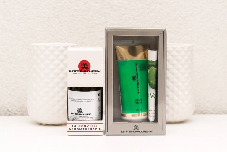 Utsukusy Aloë Vera Crème met Thermaal Water en Melisse hydrolaat
