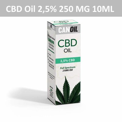 Canoil CBD Oil 2,5% (250 MG) 10ML Full Spectrum CBD HanfsamenÃ¶l