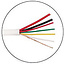 Hoge kwaliteit 100 meter Alarm kabel 2x0,75+4x0,22m afgeschermd soepel in doos