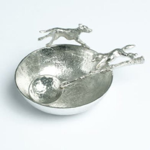 Glover and Smith Hound Bowl and Fox Spoon Glover and Smith Hound Bowl and Fox Spoon