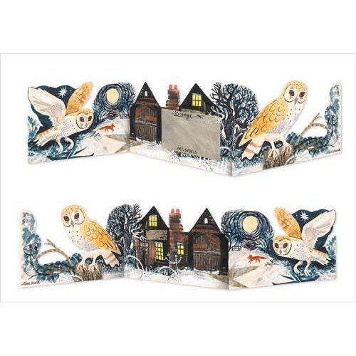 Art Angels Barn Owl 3 fold Mark Hearld Art Angels Barn Owl 3 fold Mark Hearld