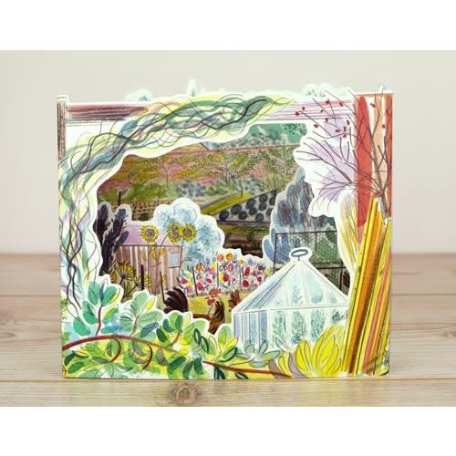 Art Angels Chickens Allotments 3D card by Emily Sutton Art Angels Chickens Allotments 3D card by Emily Sutton