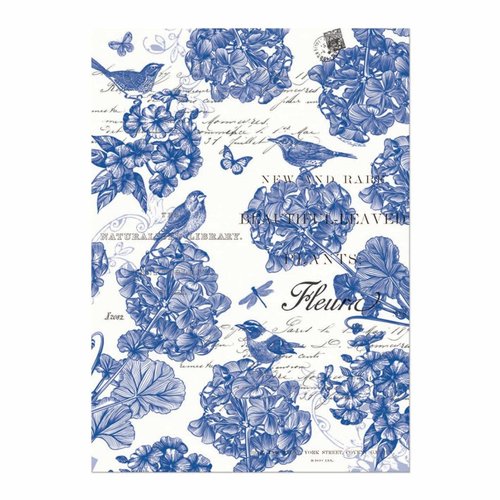 Michel Design Works Indigo Cotton Kitchen Towel Michel Design Works Indigo Cotton Kitchen Towel