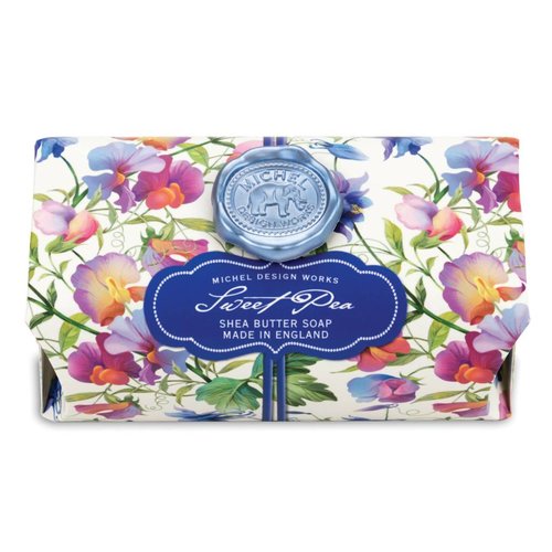 Michel Design Works Sweet Pea Large Soap Bar Michel Design Works Sweet Pea Large Soap Bar