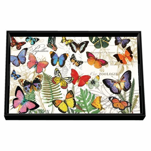 Michel Design Works Papillon Vanity Decoupage Holzschale Michel Design Works Papillon Vanity Decoupage Holzschale