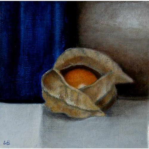 Linda Brill Blue and Orange Linda Brill Blue and Orange
