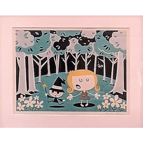 West Yorkshire Print Workshop Lizzie and Witch West Yorkshire Print Workshop Lizzie and Witch