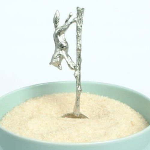 Glover and Smith Fox Small Sugar Spoon Glover and Smith Fox Small Sugar Spoon
