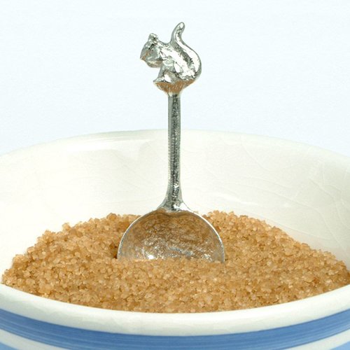 Glover and Smith Squirrel Small Sugar Spoon Glover and Smith Squirrel Small Sugar Spoon