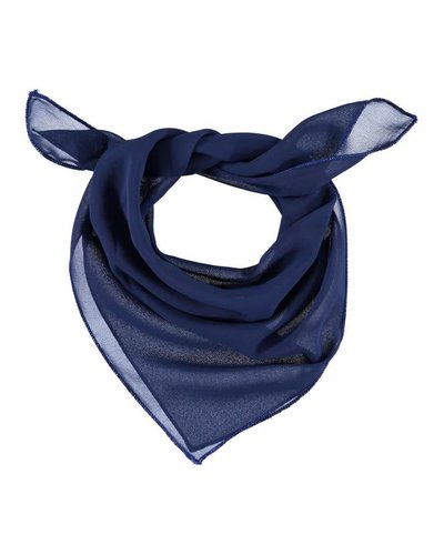 Sjaal donkerblauw vierkant
