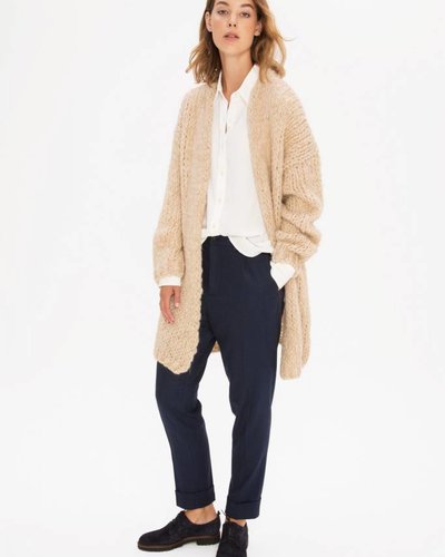 Zenggi Handknit Cardigan Ivory