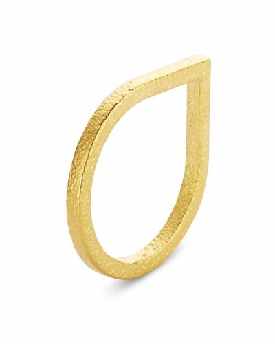 Ola Ring druppel goud