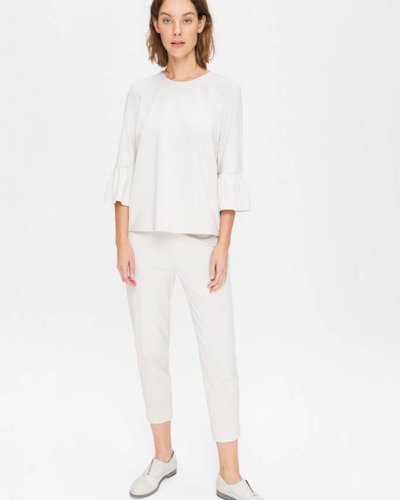 Zenggi Capri Pants Chalk