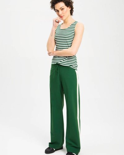 Zenggi Tank Top Stripe Green