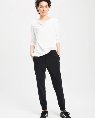 Zenggi Draped Top Off White