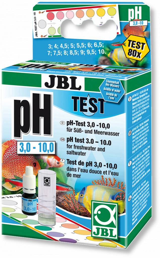 JBL Ph in het aquarium water meten en testen met een ph-test