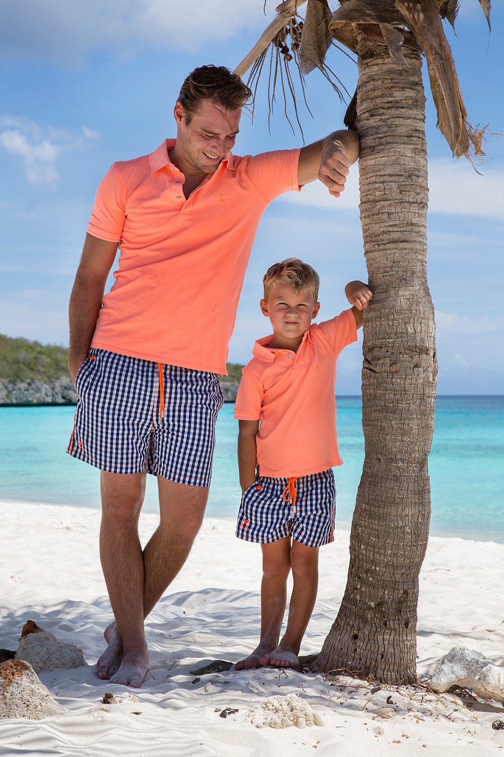 Polo South Beach und Badeshorts St. Barth