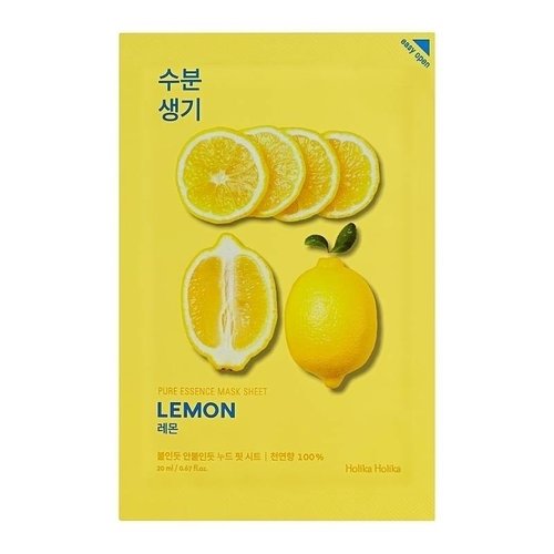 Holika Holika Pure Essence Mask Sheet Lemon Holika Holika Pure Essence Mask Sheet Lemon