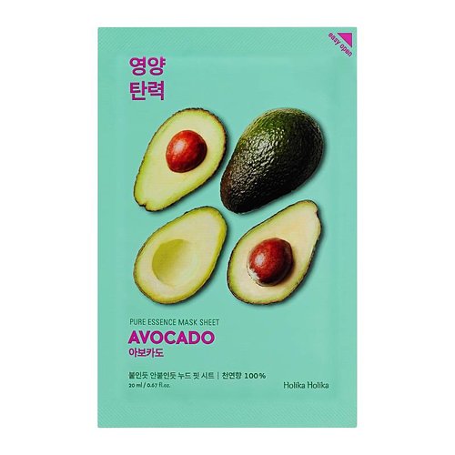 Holika Holika Pure Essence Mask Sheet Avocado Holika Holika Pure Essence Mask Sheet Avocado