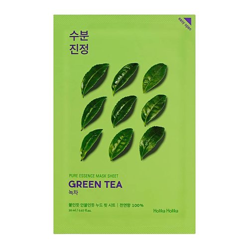 Holika Holika Pure Essence Mask Sheet Green Tea Holika Holika Pure Essence Mask Sheet Green Tea