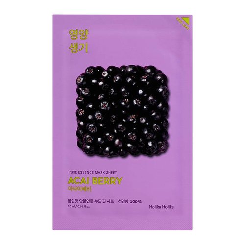 Holika Holika Pure Essence Mask Sheet Acai Berry Holika Holika Pure Essence Mask Sheet Acai Berry