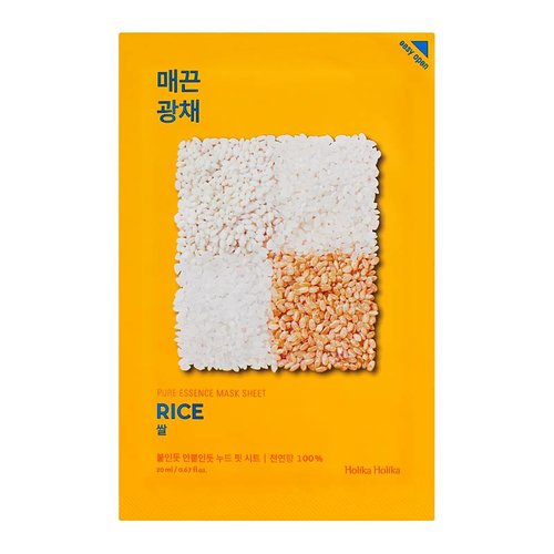 Holika Holika Pure Essence Mask Sheet Rice Holika Holika Pure Essence Mask Sheet Rice