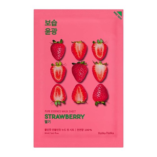 Holika Holika Pure Essence Mask Sheet Strawberry Holika Holika Pure Essence Mask Sheet Strawberry