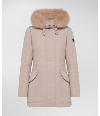 guess sofia long down jacket