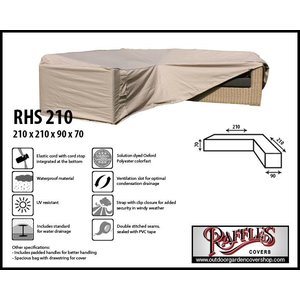 Covers For Corner Sofas Garden Furniture Cover Raffles Covers Corner Sofa Cover Small 210 X 90 H 70