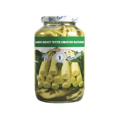 Thai dancer Bamboescheuten strips met yanang extract