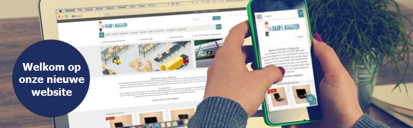 Welkom op de nieuwe website van Daan's Magazijn!