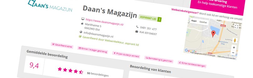 De 50e review is binnen!