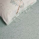Pip Studio Pip Studio Leafy Hoeslaken - Groen 160 x 200/210/220 cm Hoek hoogte: 30 cm
