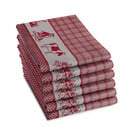 DDDDD DDDDD Theedoek Dutchie 60x65 Red