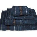 Pip Studio Pip Studio Jasmin Jacquard gastendoekje Donkerblauw 30x50 cm