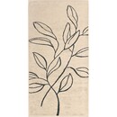 Cawö Cawo Atelier Floral Handdoek 50/100 beige