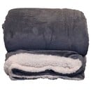 Unique Living Unique Living Plaid Lars XL 220x240cm antraciet