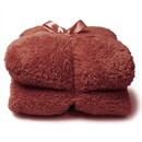 Unique Living Unique Living Plaid Teddy 150x200cm marsala