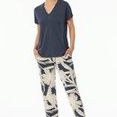 Schiesser Schiesser Pyjamas 3/4  graphite 182540 44/XXL