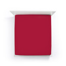 Bella Donna Bella Donna Jersey La Piccola Topperhoeslaken 120x190-200 cm carmijnrood-0188