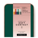 Schlafgut Schlafgut Soft Contact Jersey Flanel Hoeslaken XL - 180x200 - 200x200 690 Green Deep