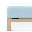 Schlafgut Schlafgut Soft Contact Jersey Flanel Hoeslaken M - 120x200 - 130x200 536 Blue Light