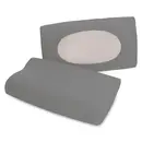 Schlafgut Schlafgut Pure flexible Kussensloop S-XL 128 Grey Mid